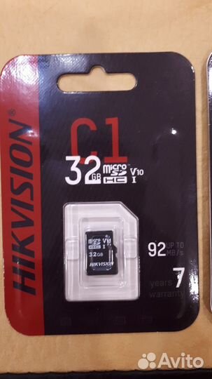 Навая карта памяти hikvision 32 гб