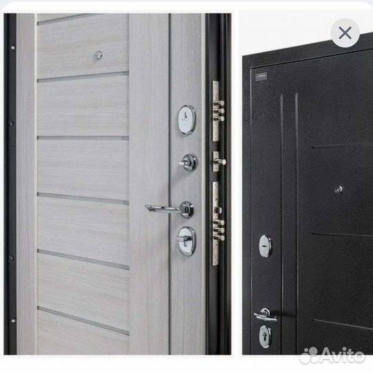 Дверь входная металлическая новая 205 на 96см