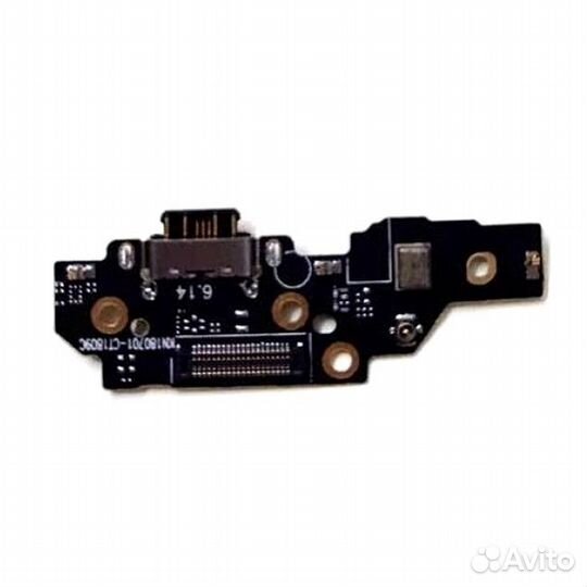 Шлейф Nokia 5.1+ (разъем зарядки и микрофон)