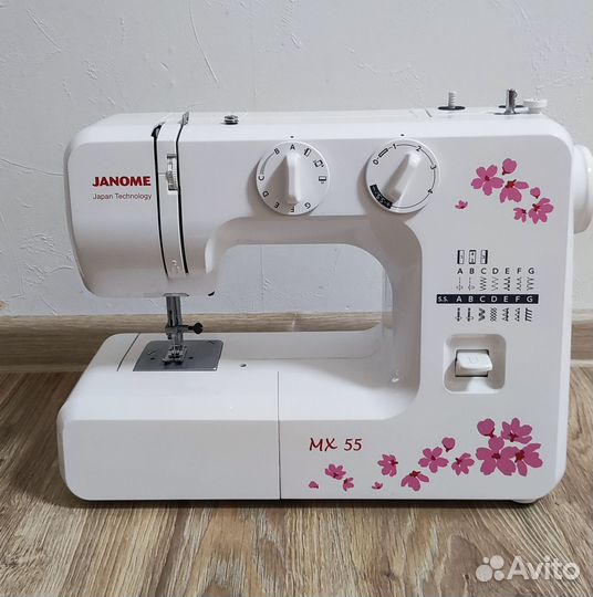 Новая швейная машина janome MX 55