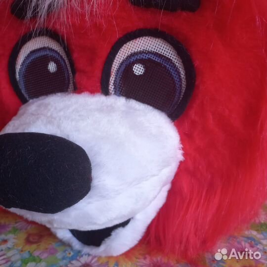 Костюм для аниматора маска медведя