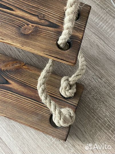 Полка навесная в стиле лофт