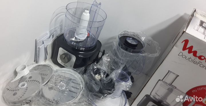 Кухонный комбайн Moulinex double-force compact