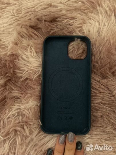 Чехол на iPhone 14 Силиконовый magsafe