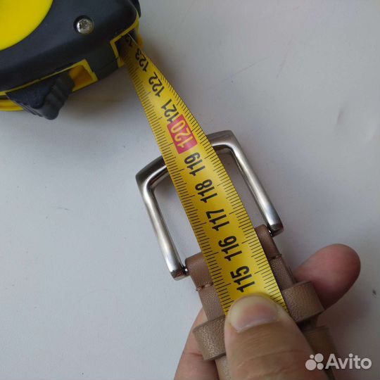 Ремень кожаный классический