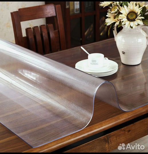 Гибкое/мягкое стекло, пленка пвх на стол