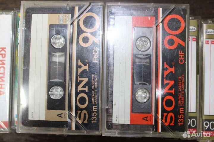 Аудиокассета sony