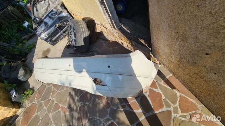 Бампер задний мерседес w204