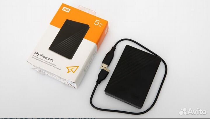 Внешний диск Western Digital My Passport 5 тб