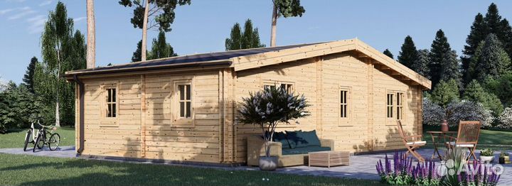 Дом из бруса филипп 44 10,5x6