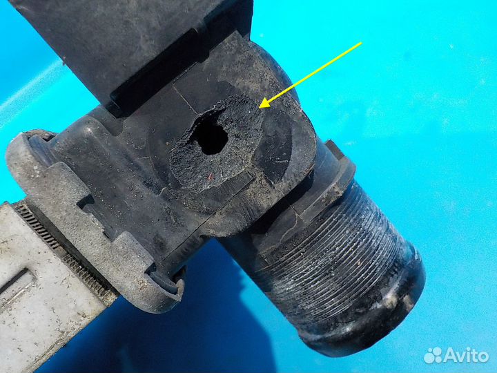 Радиатор охлаждения двигателя renault Duster 1 201