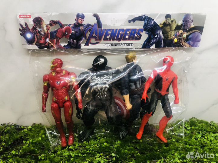 Фигурки Супергероев Марвел со светом
