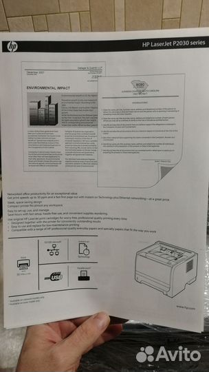 Принтер лазерный HP 2035