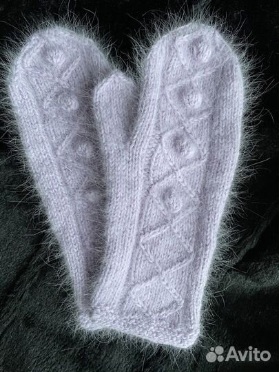 Варежки ручной работы