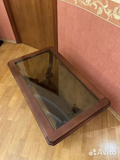 Журнальный столик из массива дерева бу