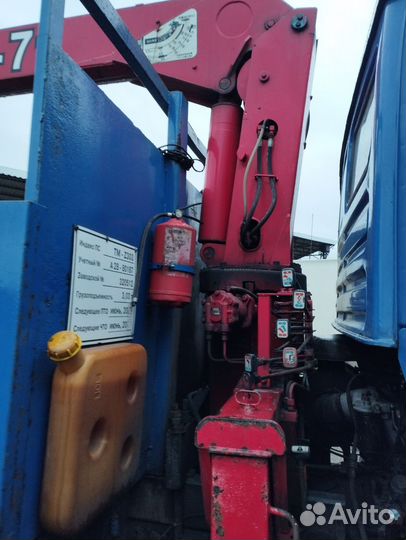 Бортовой грузовик КАМАЗ 53212 с КМУ Tadano, 1993