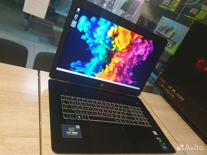 Ноутбук игровой Core i7. GTX 1050 4гб. с гарантией