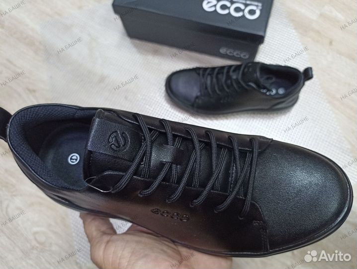 Кеды кожаные Ecco