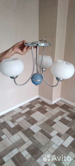 Люстра потолочная бу