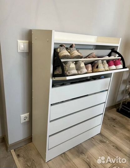 Обувница белая высокая Ямайка