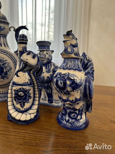 Посуда гжель