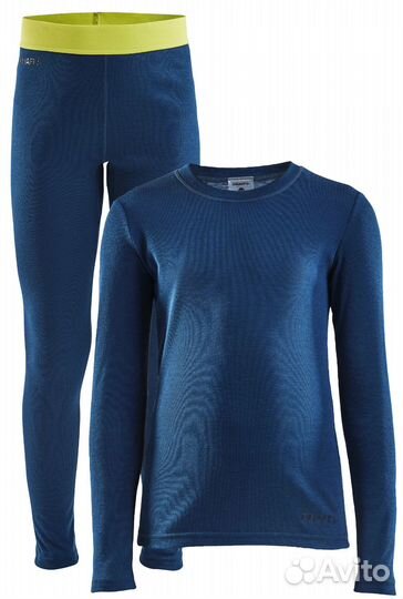 Термобелье комплект Craft Core Warm Baselayer Jr
