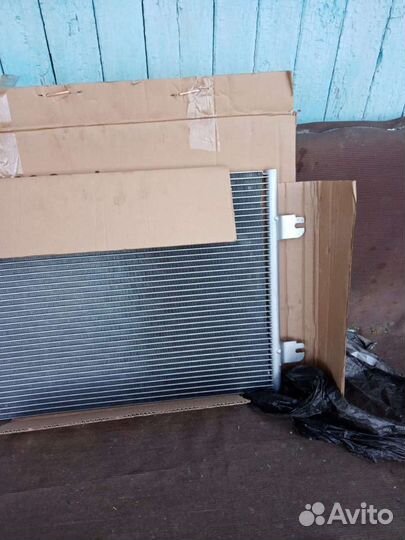 Радиатор кондиционера Renault Logan фаза 1