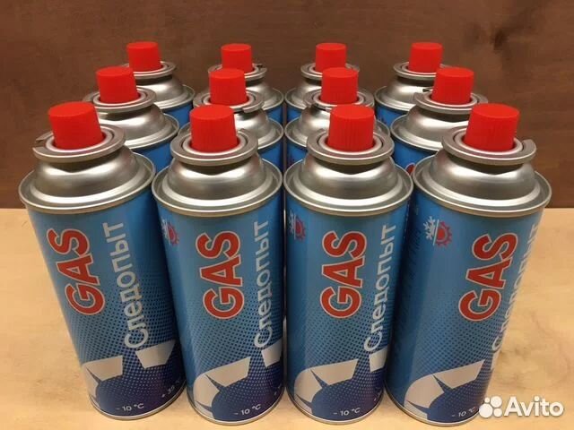 Газовый баллон цанговый 12 шт