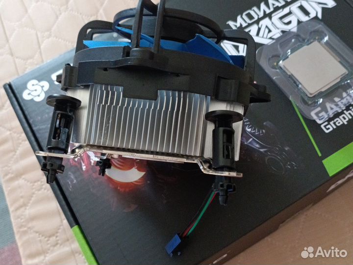 Процессор 1155 i3 2100 + кулер тихий ddr3 4gb