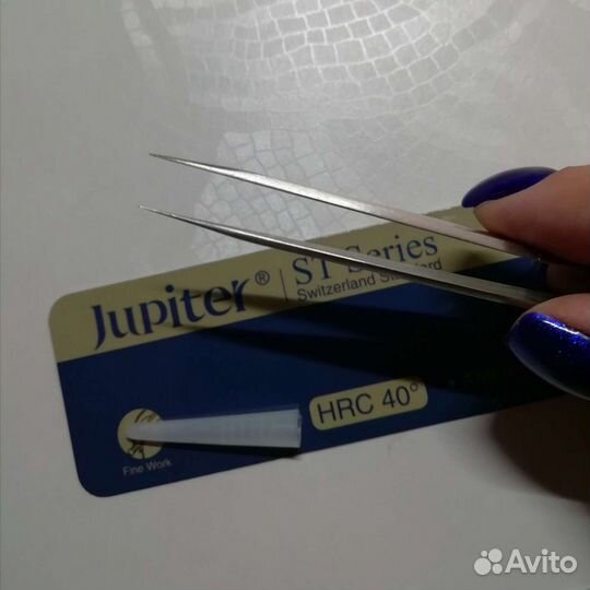 Пинцет для наращивания ресниц