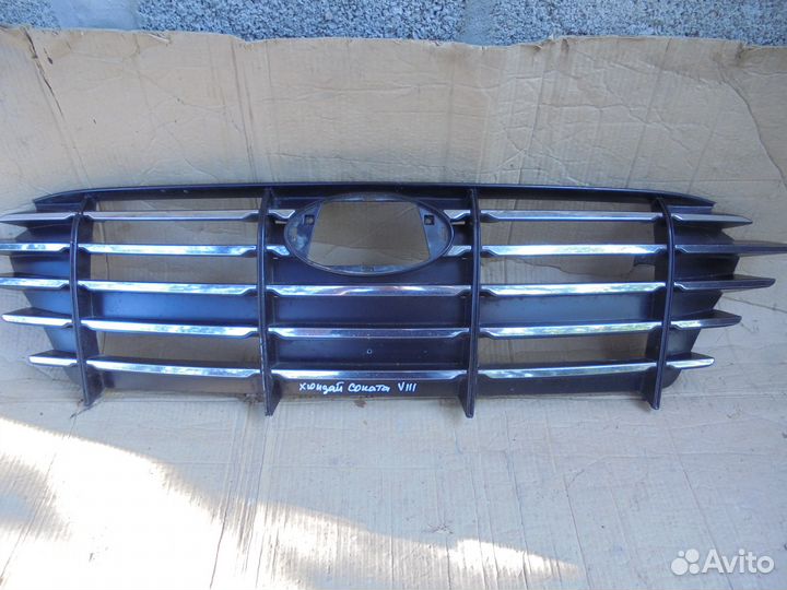 Решетка радиатора Hyundai Sonata 8 2019-2023
