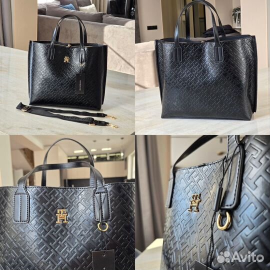 Сумка шопер tommy hilfiger через плечо (2 цвета)