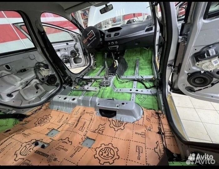 Шумоизоляция автомобиля