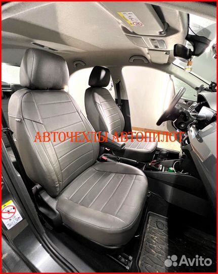 Чехлы Автопилот Volkswagen Polo 2 из экокожи