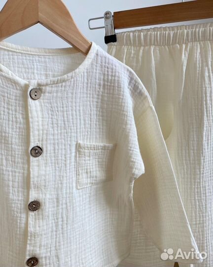 Муслиновый костюм 98-116