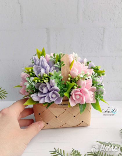 Букет из мыла