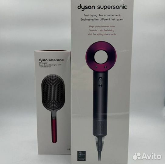 Фен Dyson HD08 Malaysia + Комплект расчесок Dyson