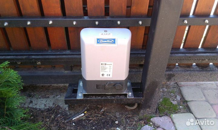 Автоматика для распашных ворот Установка под ключ