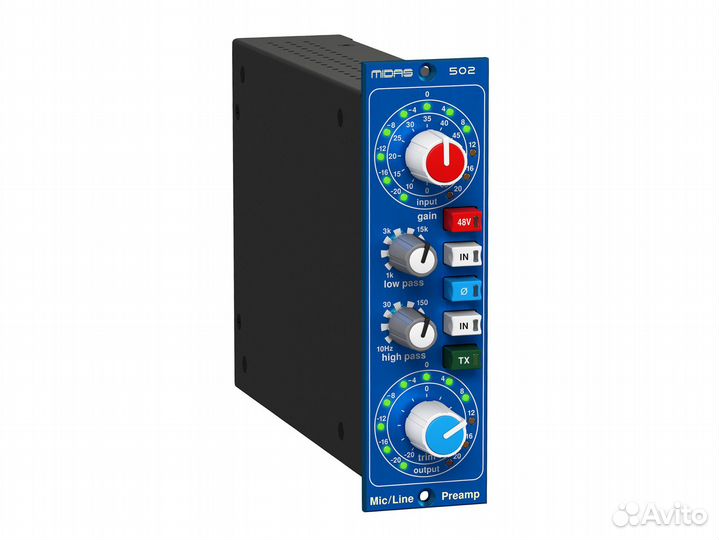 Midas Microphone Preamplifier 502 V2