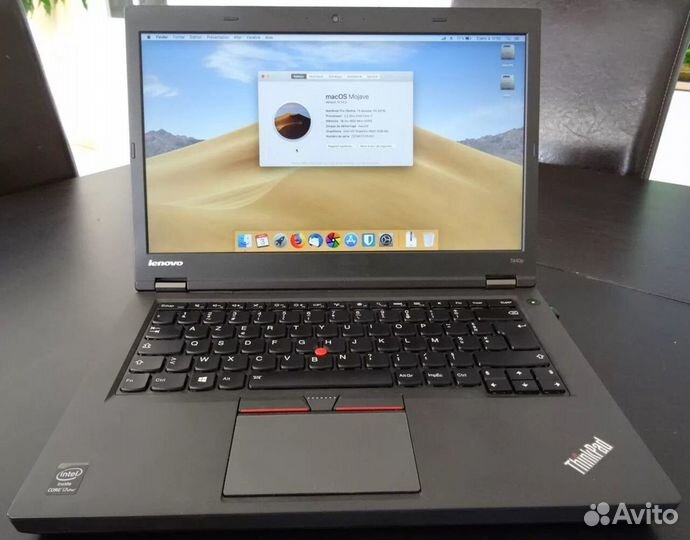 Ноутбук Thinkpad T440 мощный классный