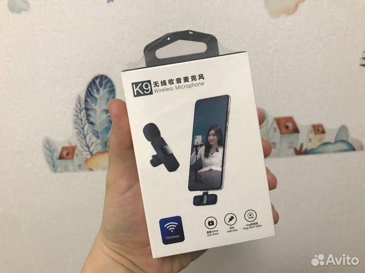 K9 Микрофон петличный для iPhone