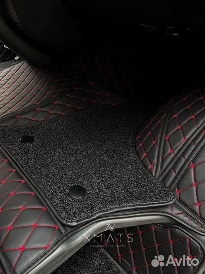 3D коврики из экокожи для ГАЗель Next