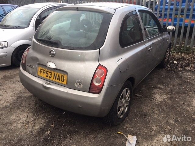 Разбор на запчасти Nissan Micra K12E 2003-2010