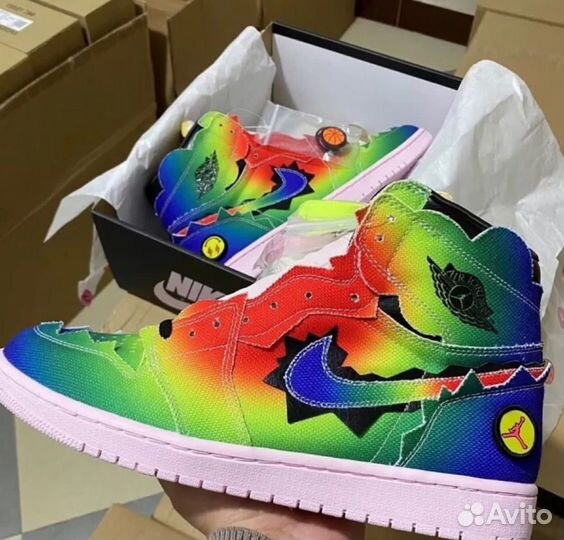 Nike Air Jordan 1 x J Balvin Кроссовки