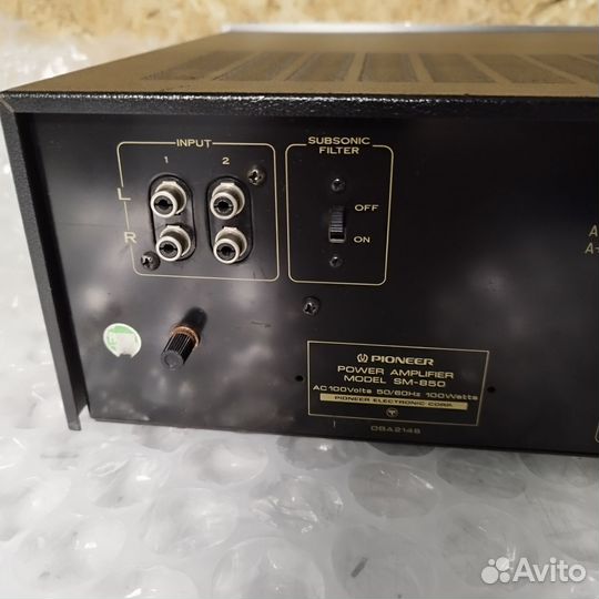 Pioneer SM-850 усилитель мощности