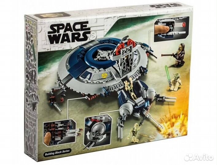 Конструктор lari Space Wars Дроид-истребитель11420