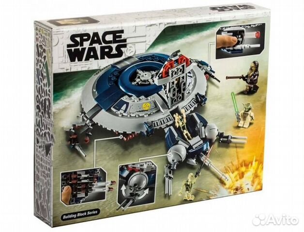 Конструктор lari Space Wars Дроид-истребитель11420