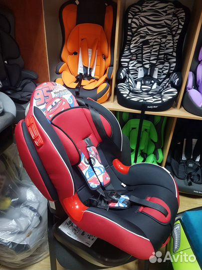 Автокресло kids planit 9-25 Тачки