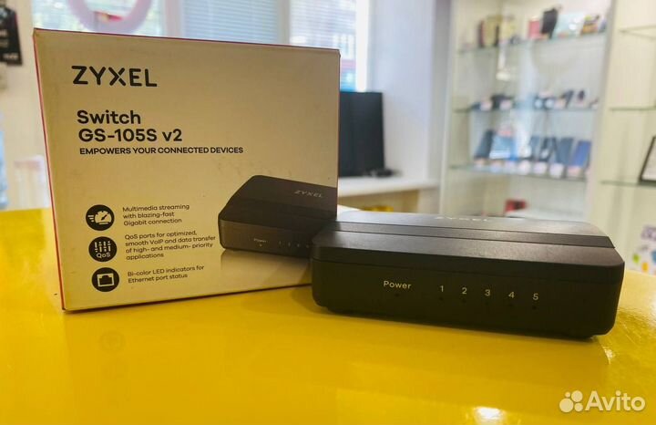 Коммутатор zyxel GS-105S v2