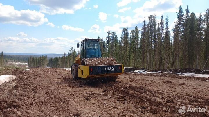 Каток дорожный аренда